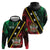 Personalized Saint Kitts and Nevis Hoodie Flag Style With Stars