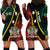 Personalized Saint Kitts and Nevis Hoodie Dress Flag Style With Stars