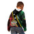 Personalized Saint Kitts and Nevis Kid Hoodie Flag Style With Stars