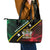 Saint Kitts and Nevis Leather Tote Bag Flag Style With Stars