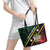 Saint Kitts and Nevis Leather Tote Bag Flag Style With Stars