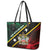 Saint Kitts and Nevis Leather Tote Bag Flag Style With Stars