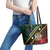 Saint Kitts and Nevis Leather Tote Bag Flag Style With Stars