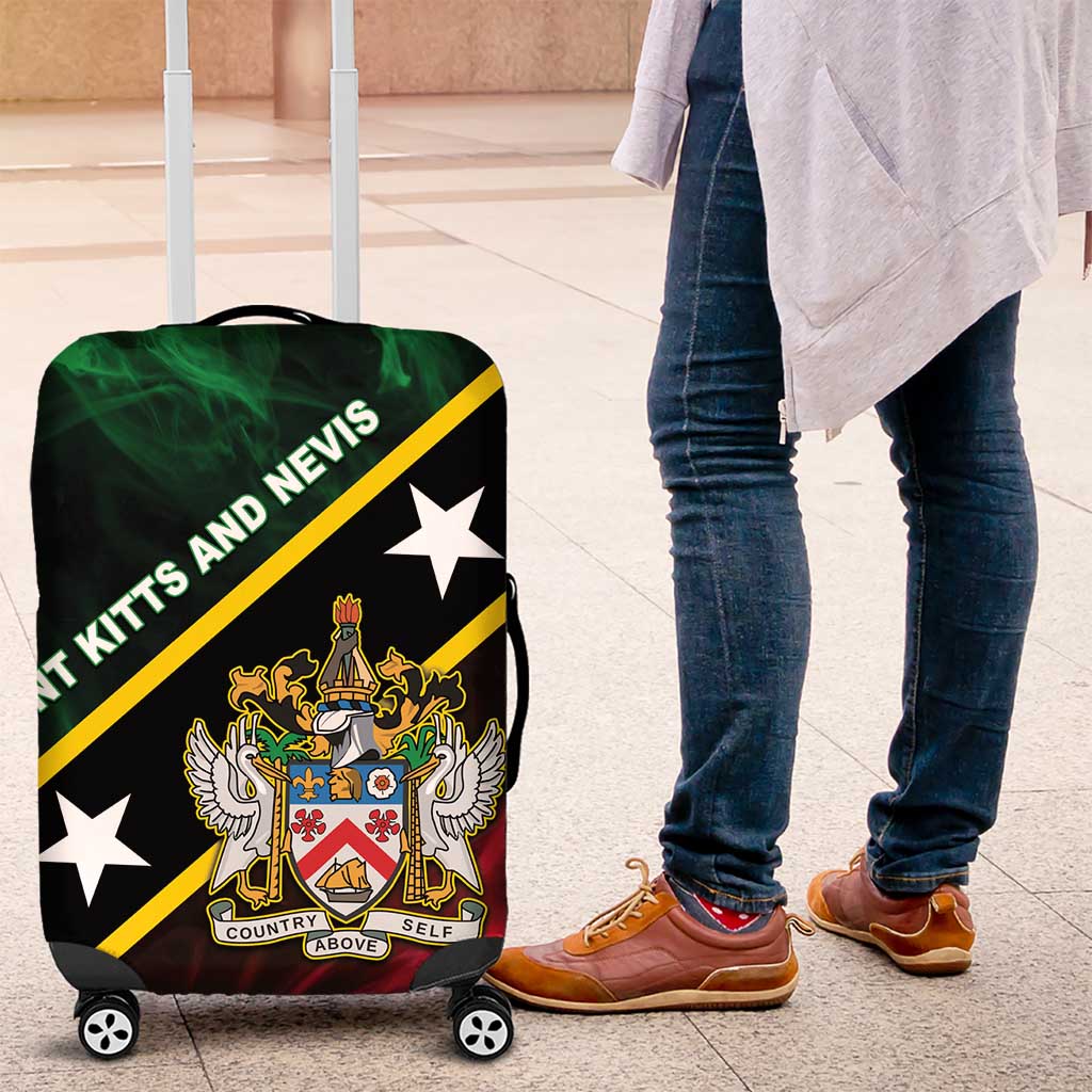 Saint Kitts and Nevis Luggage Cover Flag Style With Stars