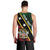 Personalized Saint Kitts and Nevis Men Tank Top Flag Style With Stars