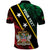 Personalized Saint Kitts and Nevis Polo Shirt Flag Style With Stars