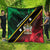 Saint Kitts and Nevis Quilt Flag Style With Stars