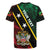 Personalized Saint Kitts and Nevis Rugby Jersey Flag Style With Stars