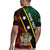 Personalized Saint Kitts and Nevis Rugby Jersey Flag Style With Stars