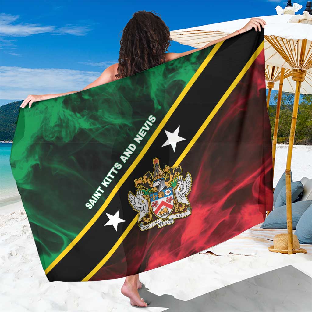 Saint Kitts and Nevis Sarong Flag Style With Stars