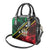 Saint Kitts and Nevis Shoulder Handbag Flag Style With Stars