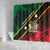 Saint Kitts and Nevis Shower Curtain Flag Style With Stars