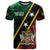 Personalized Saint Kitts and Nevis T Shirt Flag Style With Stars