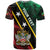 Personalized Saint Kitts and Nevis T Shirt Flag Style With Stars