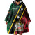 Personalized Saint Kitts and Nevis Wearable Blanket Hoodie Flag Style With Stars