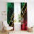 Saint Kitts and Nevis Window Curtain Flag Style With Stars