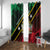 Saint Kitts and Nevis Window Curtain Flag Style With Stars