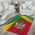 Saint Kitts and Nevis Area Rug Coat Of Arms Sporty Style