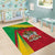 Saint Kitts and Nevis Area Rug Coat Of Arms Sporty Style