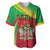 Personalized Saint Kitts and Nevis Baseball Jersey Coat Of Arms Sporty Style