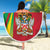 Saint Kitts and Nevis Beach Blanket Coat Of Arms Sporty Style