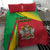 Saint Kitts and Nevis Bedding Set Coat Of Arms Sporty Style