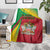 Saint Kitts and Nevis Blanket Coat Of Arms Sporty Style