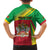 Personalized Saint Kitts and Nevis Family Matching Long Sleeve Bodycon Dress and Hawaiian Shirt Coat Of Arms Sporty Style