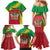 Personalized Saint Kitts and Nevis Family Matching Mermaid Dress and Hawaiian Shirt Coat Of Arms Sporty Style