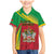 Personalized Saint Kitts and Nevis Family Matching Mermaid Dress and Hawaiian Shirt Coat Of Arms Sporty Style