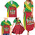 Personalized Saint Kitts and Nevis Family Matching Summer Maxi Dress and Hawaiian Shirt Coat Of Arms Sporty Style