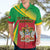 Personalized Saint Kitts and Nevis Hawaiian Shirt Coat Of Arms Sporty Style