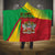 Saint Kitts and Nevis Hooded Blanket Coat Of Arms Sporty Style