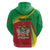 Personalized Saint Kitts and Nevis Hoodie Coat Of Arms Sporty Style