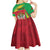 Personalized Saint Kitts and Nevis Kid Short Sleeve Dress Coat Of Arms Sporty Style