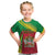 Personalized Saint Kitts and Nevis Kid T Shirt Coat Of Arms Sporty Style