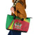 Saint Kitts and Nevis Leather Tote Bag Coat Of Arms Sporty Style