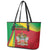 Saint Kitts and Nevis Leather Tote Bag Coat Of Arms Sporty Style