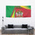 Saint Kitts and Nevis Tapestry Coat Of Arms Sporty Style