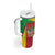 Personalized Saint Kitts and Nevis Tumbler With Handle Coat Of Arms Sporty Style