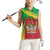 Personalized Saint Kitts and Nevis Women Sleeveless Polo Shirt Coat Of Arms Sporty Style