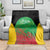 Saint Kitts and Nevis Cricket Blanket Simple Style