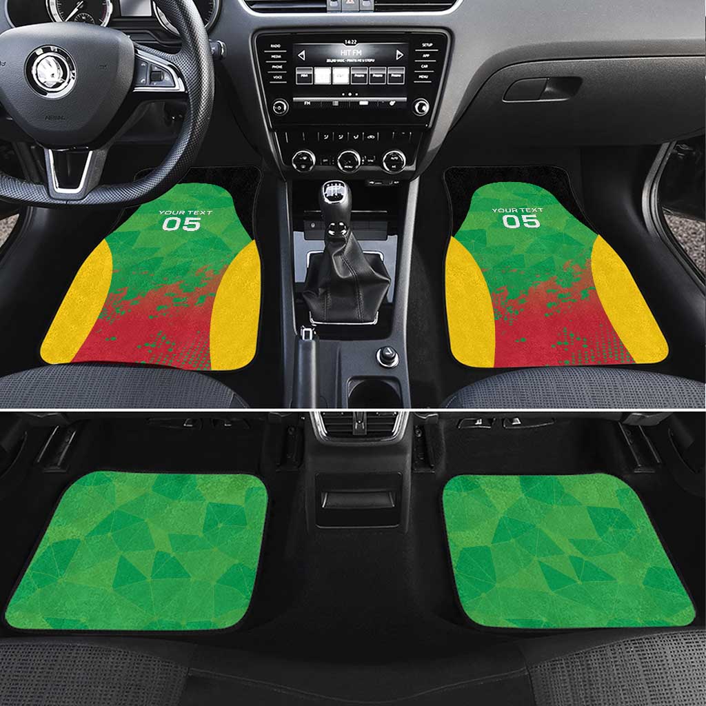 Saint Kitts and Nevis Cricket Car Mats Simple Style