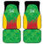 Saint Kitts and Nevis Cricket Car Mats Simple Style