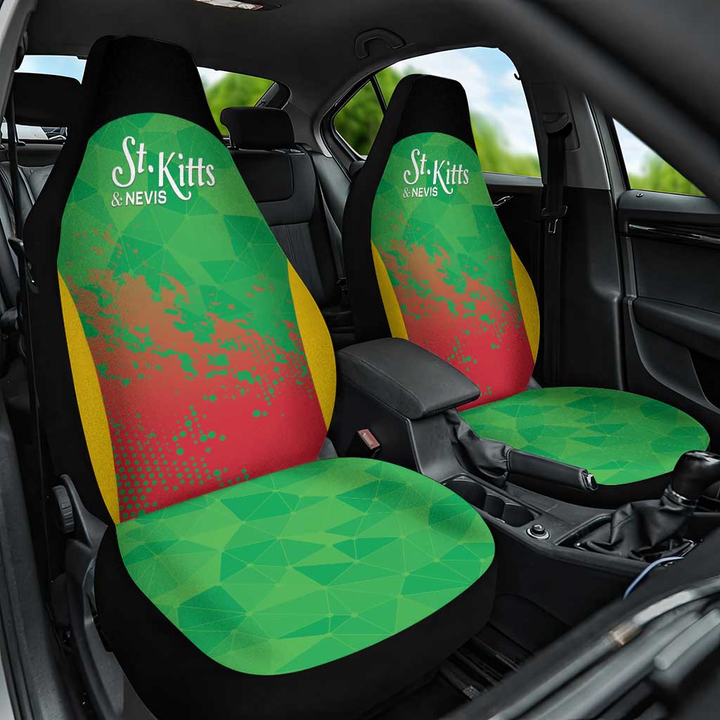 Saint Kitts and Nevis Cricket Car Seat Cover Simple Style