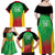 Custom Saint Kitts and Nevis Cricket Family Matching Off Shoulder Maxi Dress and Hawaiian Shirt Simple Style