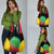 Saint Kitts and Nevis Cricket Grocery Bag Simple Style