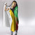 Saint Kitts and Nevis Cricket Hooded Blanket Simple Style