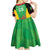 Custom Saint Kitts and Nevis Cricket Kid Short Sleeve Dress Simple Style