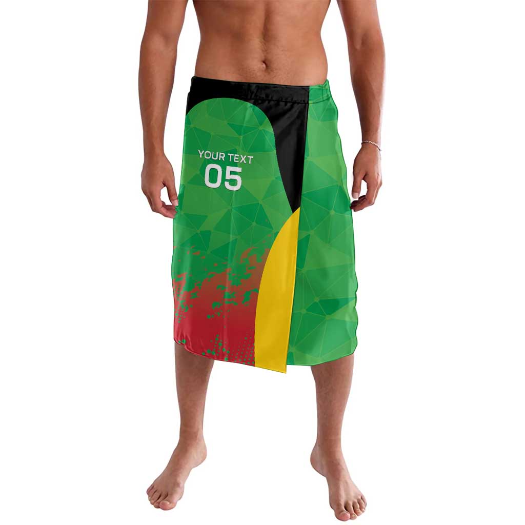 Custom Saint Kitts and Nevis Cricket Lavalava Simple Style